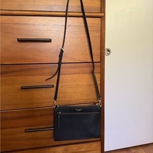 Kate Spade Black Leather Crossbody